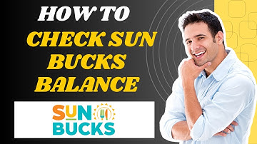 How to check sun bucks balance (2025) l SM Tech