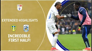 WHITES RUN RIOT! | Leeds United v Huddersfield Town extended highlights