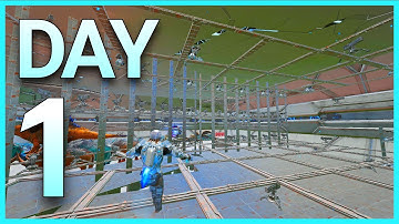 Day1 SOLO DOMINATING The MOST CONTESTED SERVER | Solo MESA Ark PVP