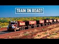 Road trains the longest trucks in the world