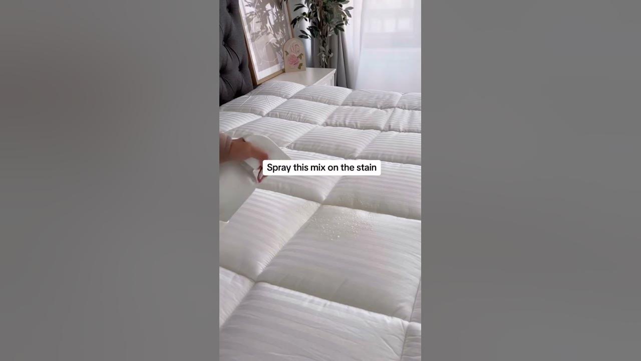 The magic stain remover to rid tough stains on your mattress