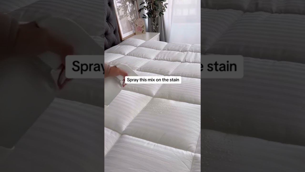 The magic stain remover to rid tough stains on your mattress