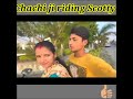 Chachi Ji Riding Scotty First Time Sourav Joshi Vlogs