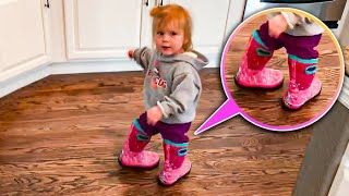 Funny Parenting Moments | Look Who's Walking?