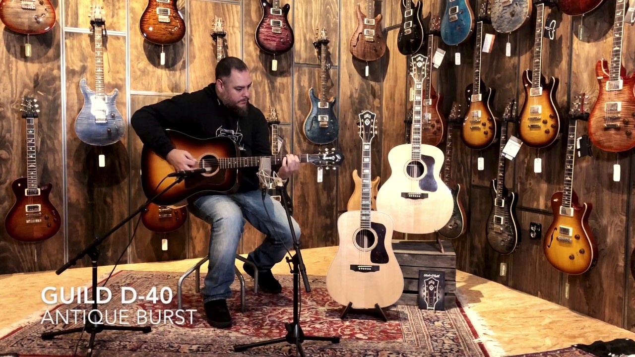 Guild D-40 Antique Sunburst by Daan Janzing