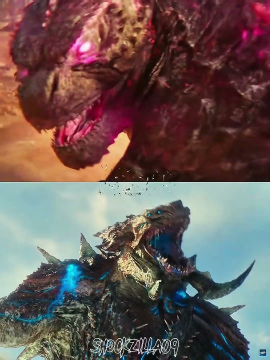 Godzilla (GXK) vs Mega Kaiju (PRU) |#godzillaxkongthenewempire #pacificrimuprising