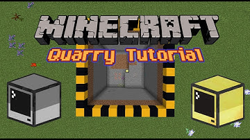 Minecraft - Quarry Tutorial ComputerCraft (EASY) Code in description