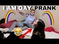 I'M GAY PRANK ON MY LITTLE SISTER & FRIEND🌈 😂 ... *HER REACTION IS HILARIOUS*