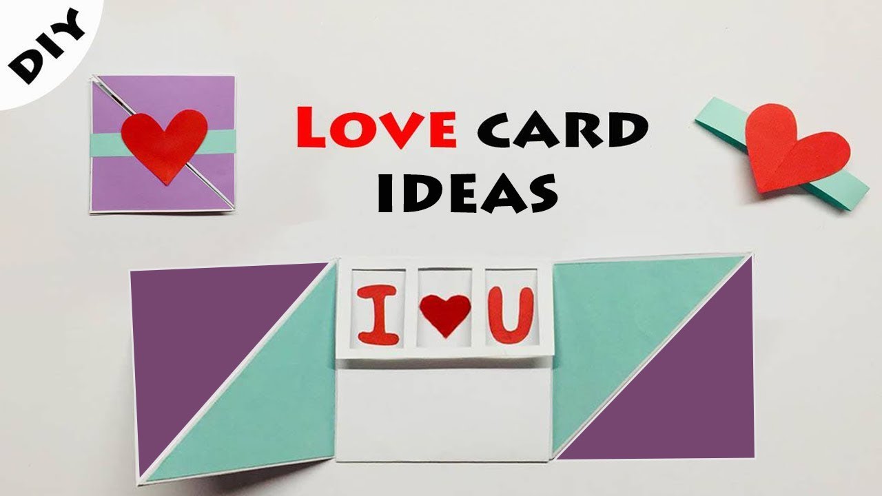 Love Greeting Card | Greeting Cards Latest Design Handmade | I Love You Card Ideas 2020 | #84
