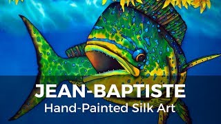 BASIC BATIK SILK PAINTING TECHNIQUES OF JEAN-BAPTISTE | MAHI MAHI BASIC BATIK SILK PAINTING TECHNIQUES OF JEAN-BAPTISTE | MAHI MAHI