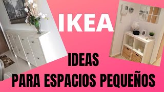 IKEA IDEAS PARA DECORAR ESPACIOS PEQUEÑOS  2021