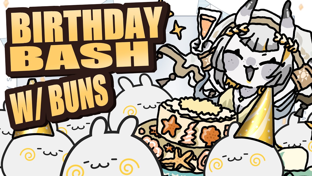 Birthday Bash w/ BUNs! (Kudoboard + Multiplayer Games! )