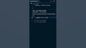 Why Python Sets Are Perfect for Removing Duplicates #python #programming #coding
