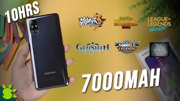 GALAXY M51 GAMING REVIEW - 10 HOURS PLAYING GENSHIN IMPACT