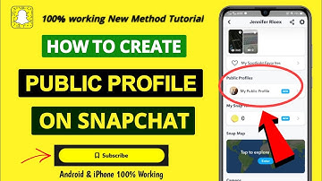 How to create Snapchat Public Profile 2022 | Get Snapchat Public Profile Android / iPhone