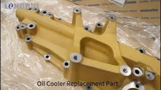 Oil Cooler Cover Replacement Part 6261-61-2120 for Komatsu SAA6D140E Engine Cooling System