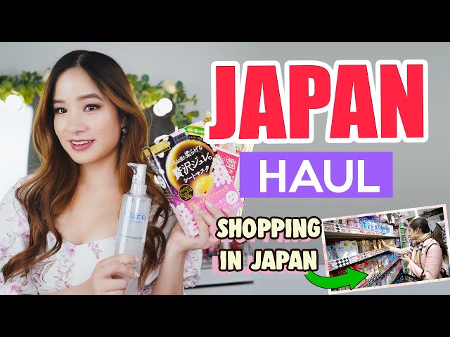 HUGE Japanese Shopping Haul 🇯🇵 (from when I was in Japan before) 