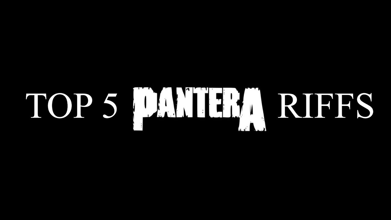 TOP 5 PANTERA RIFFS - YouTube