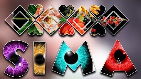 Texture Glass Font Tutorial | Glass Font Tutorial | Editing PS Touch Tutorial | Fardeen Creation