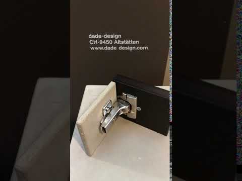 dade design Betonküchen Front mit BLUM Beschlag