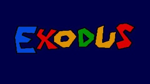 SAM Coupe - Exodus - Introduction Disk/Demo