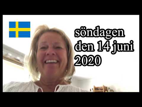 Lär dig svenska - Dagbok - söndagen den 14 juni 2020 - Learn Swedish - 71 undertexter!