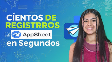 Como hacer cientos de registros en segundos en AppSheet (Acciones Masivas) | Infinity Software