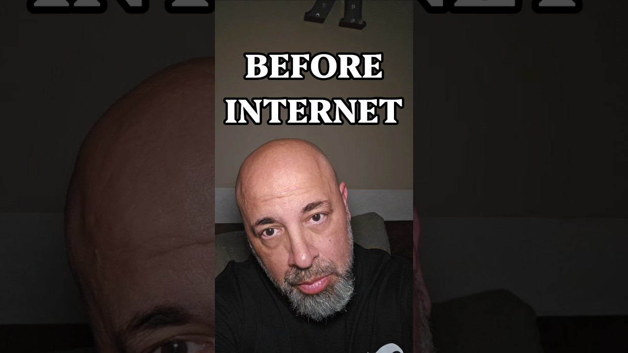 BEFORE INTERNET #genx #80s #internet #nostalgia #danregancomedy
