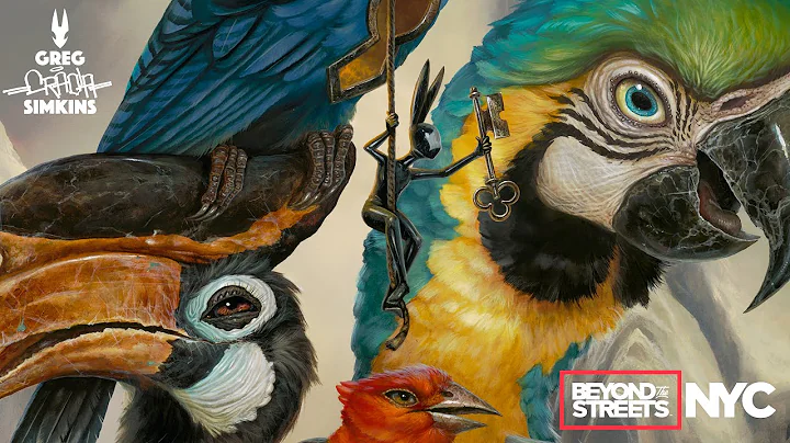 My bird painting  art print “Hatchlings” available at Beyond The Streets NYC