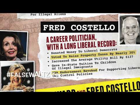 #FalseWaltz Is Smearing Fred Costello In CD6 Race