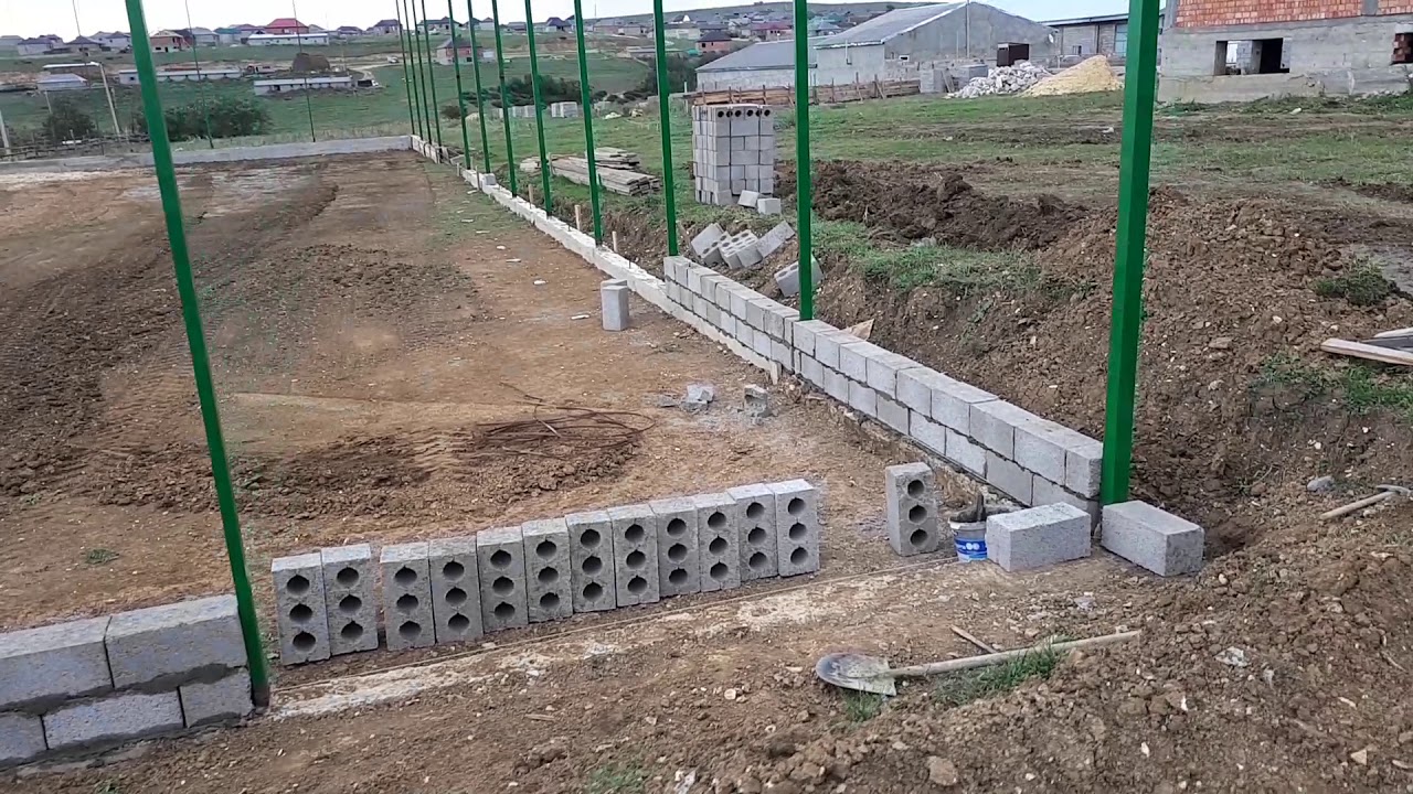 установка стоек - YouTube