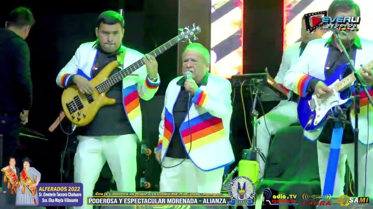 LOS SHAPIS  EN AZANGARO EN VIVO -  PODEROSA Y ESPECTACULAR MORENADA ALIANZA - EVERLI STUDIOS