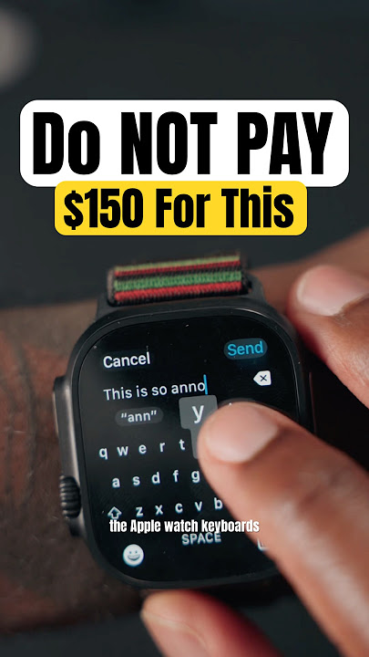 This Apple Watch Feature IS NOT WORTH $150