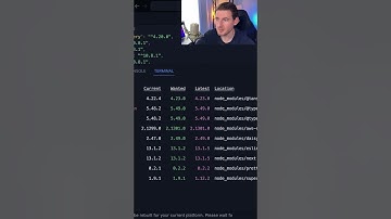 How to easily update your NPM dependencies #shorts