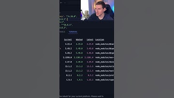 How to easily update your NPM dependencies #shorts