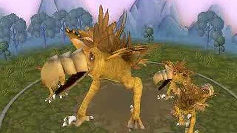 My tiny little Spore chicken D: