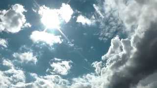 Sun and Clouds Timelapse FULLHD! Free background video effects hd,background video