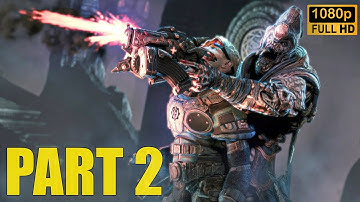 Gears of War 2 HD - Full Game Walkthrough Part 2 | 1080p 60fps | No Commentary (Xenia Canary 2024)