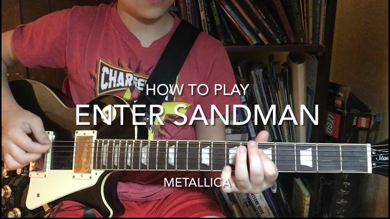 How to play Enter Sandman YouTube