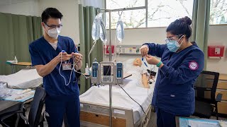 Classes for the school of nursing begin at the new Portland campus