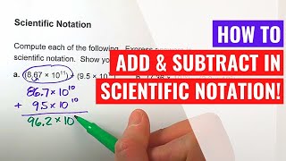 Celebrity Adding and Subtracting in Scientific Notation Profile