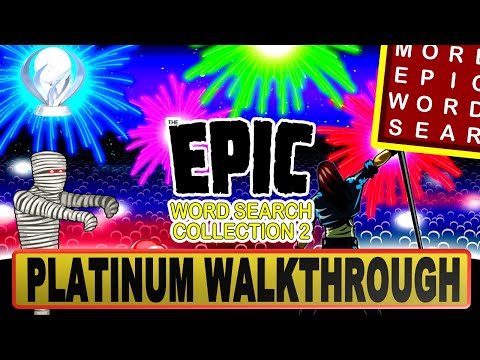 Epic Word Search Collection 2 Platinum Walkthrough | PS4 & Vita - Crossbuy - Stackable