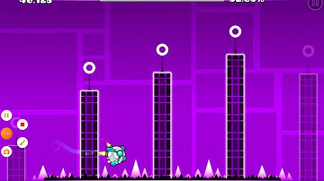 replacing every ship in stereo madness with swing copter (noclip on)