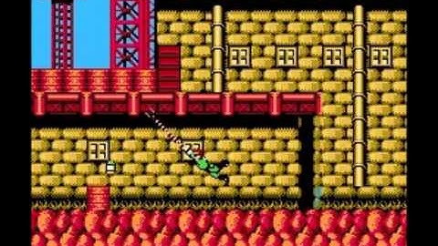 GSCentral.org - Bionic Commando (NES) - Longest Grapple Line (sidescrolling levels) (GG)