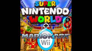 Main Menu Mario Kart Wii + Super Nintendo World Main Theme Mashup (Station Music)