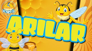 Arı Vız Vız 🐝 | Çocuk Şarkıları | Bebek Şarkıları | Honeybee Kids Resimi