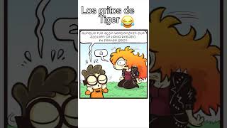 Los gritos de Tiger 😂 Nerd y Jock Comic Español Latino #short