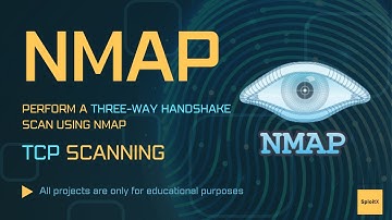 How to Perform a TCP Scan Using Nmap | Three-way Handshake Scanning using Nmap