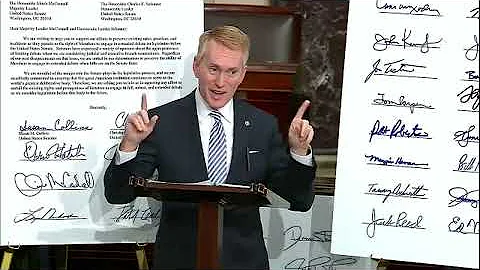 'In This Letter, I'll Read It': Lankford Points To Letter Signed By Harris Supporting Filibuster