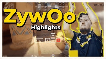 PISTOL GOD! ZywOo Highlights With Keystrokes Visualized | CS2